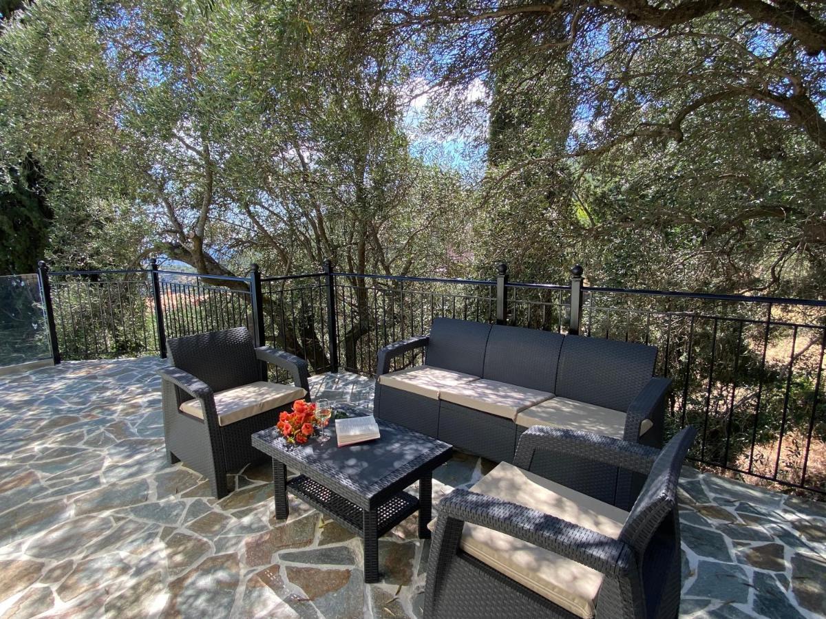Вилла Rizaria Sea View House Spartylas Экстерьер фото