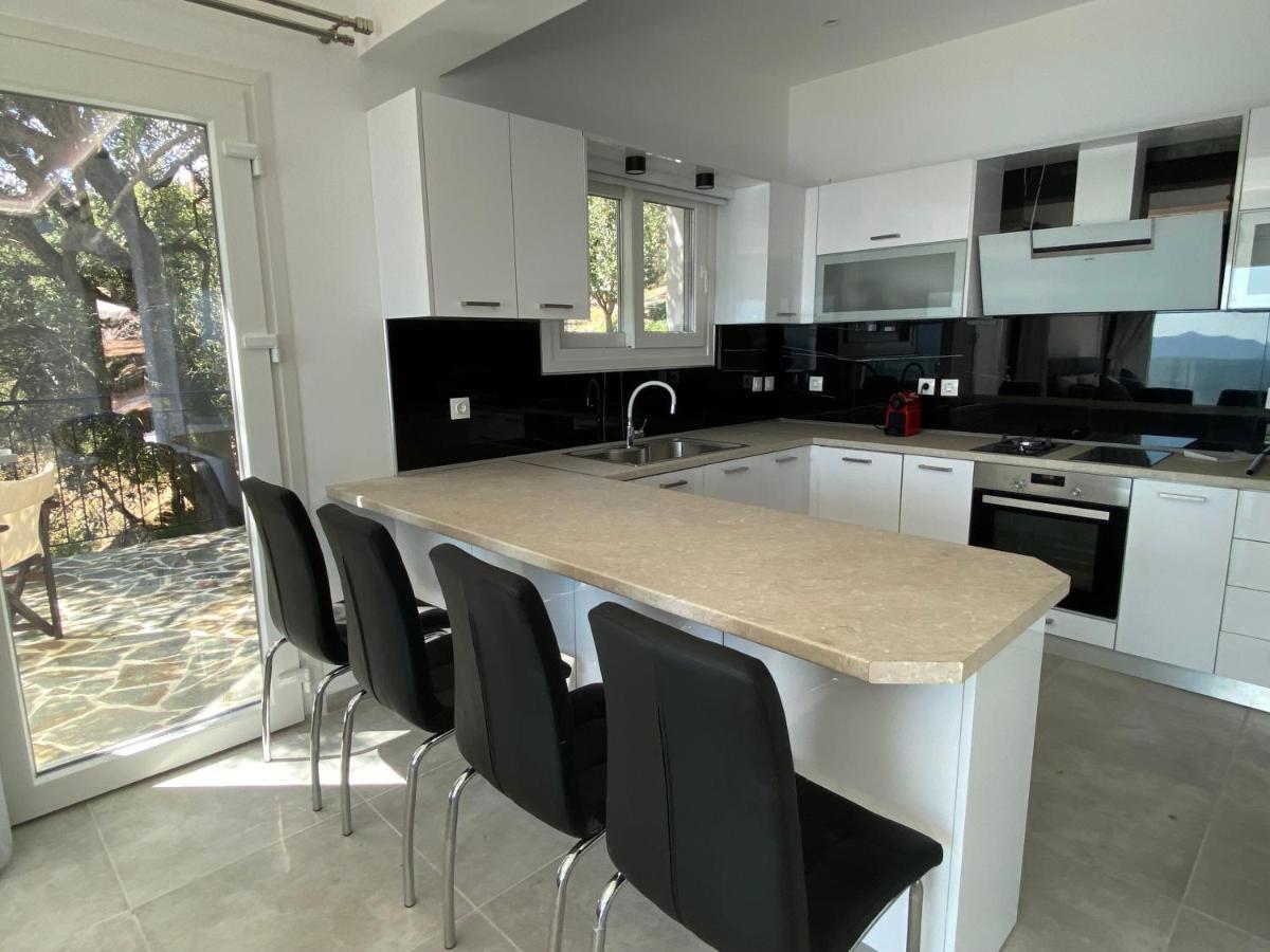 Вилла Rizaria Sea View House Spartylas Экстерьер фото