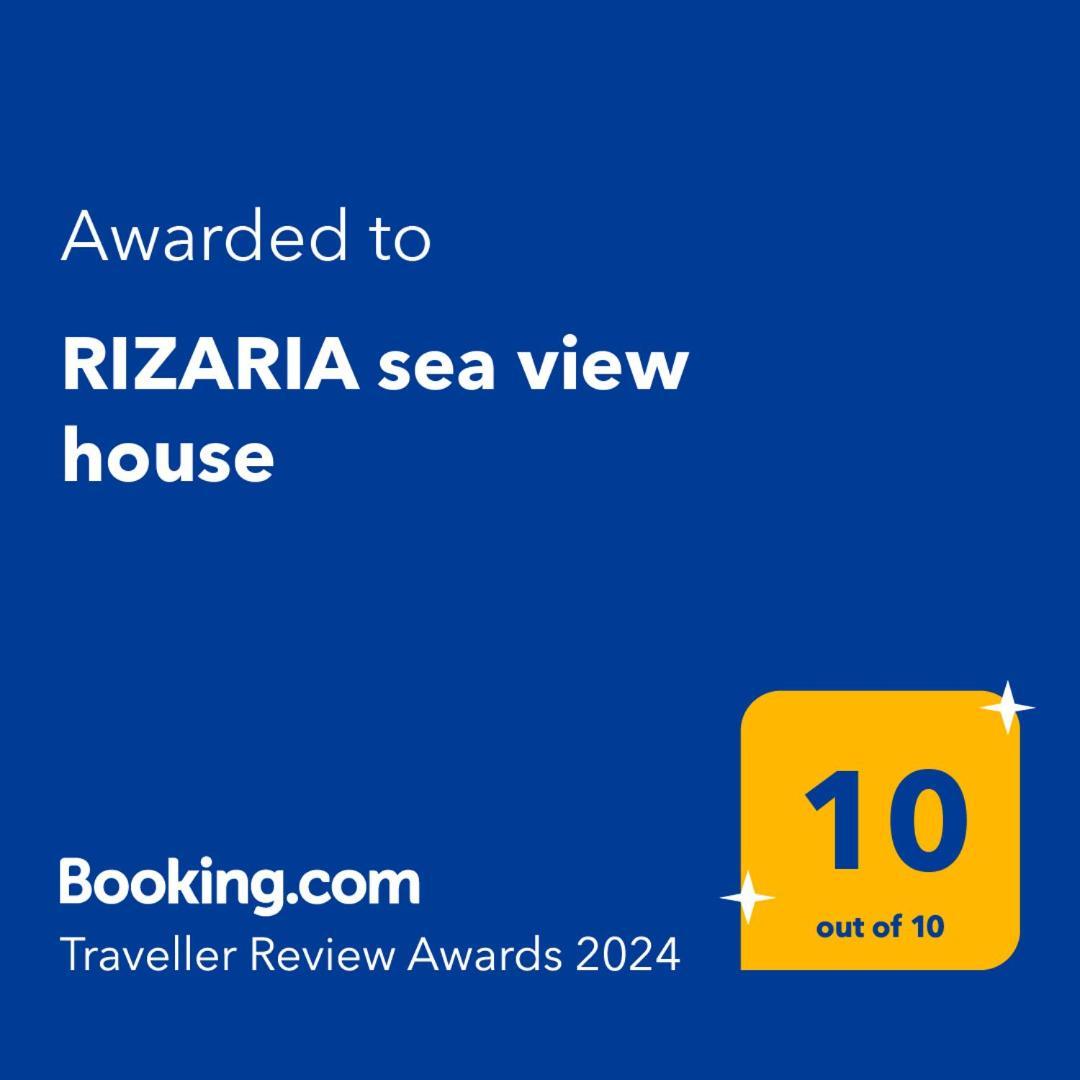 Вилла Rizaria Sea View House Spartylas Экстерьер фото
