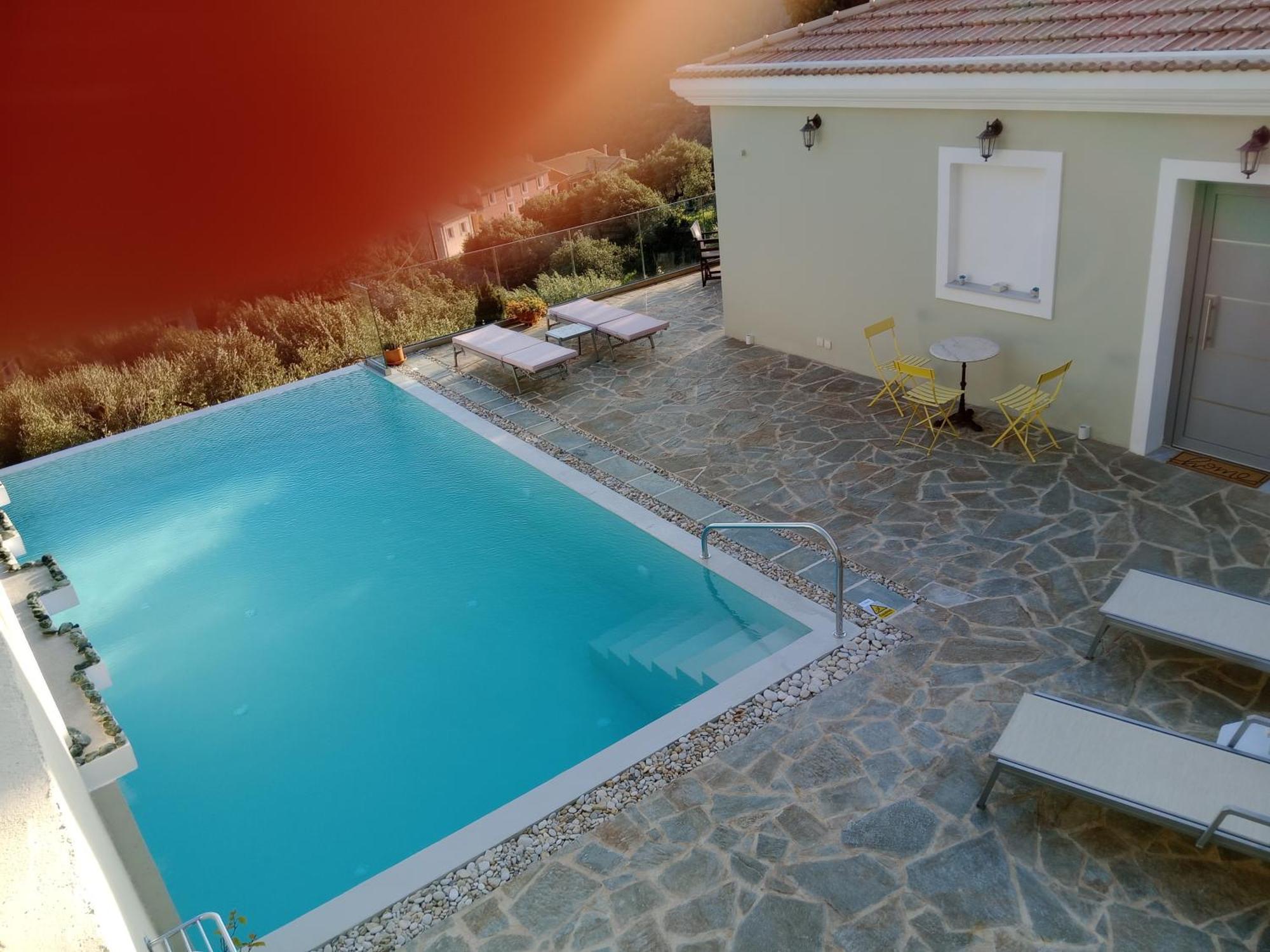 Вилла Rizaria Sea View House Spartylas Экстерьер фото