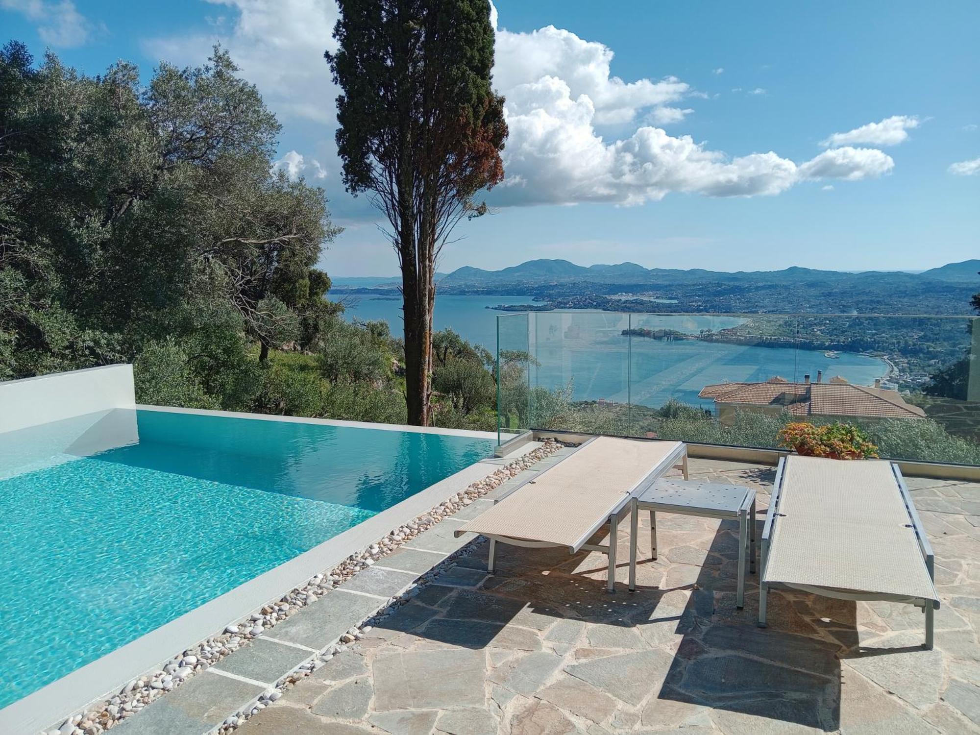 Вилла Rizaria Sea View House Spartylas Экстерьер фото