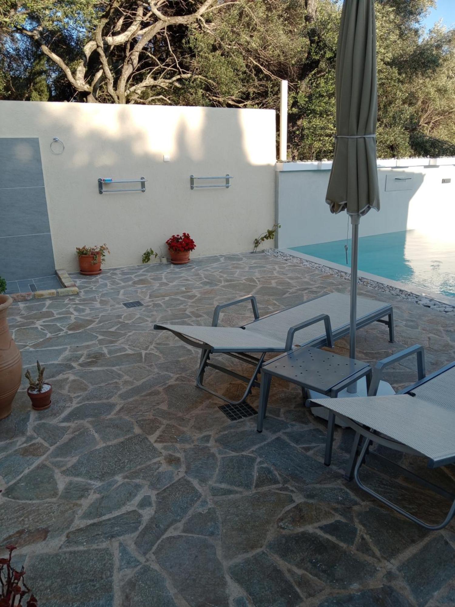 Вилла Rizaria Sea View House Spartylas Экстерьер фото